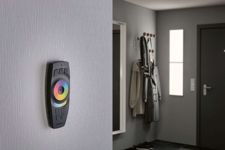 Pilot GENT SH Zigbee z uchwytem ściennym magnetycznym 2xAAA czarny / tworzywo sztuczne