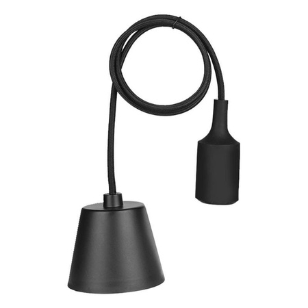 OPRAWA SILIKONOWA LAMPA WISZĄCA LOFT CZARNA E27 1M ULFN92 Unilight