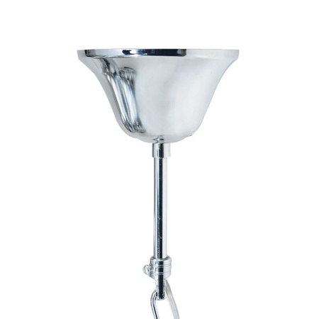 Lampa wisząca industrialna E27 chrom 130cm ULFN242 Unilight