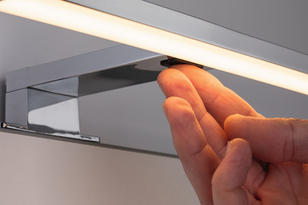 Oprawa ścienna SELO LED nad lustro 3.7W 400lm 300mm 2700/4000/6500K IP44 230V chrom / biały