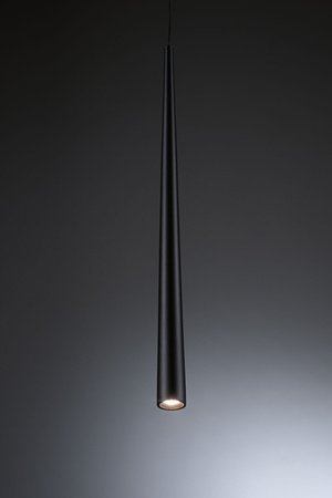 Oprawa zwieszana na szynoprzewód LYREN LED 5W 600lm IP20 3000K 48V DC czarny matowy / aluminium PAULMANN PL95733