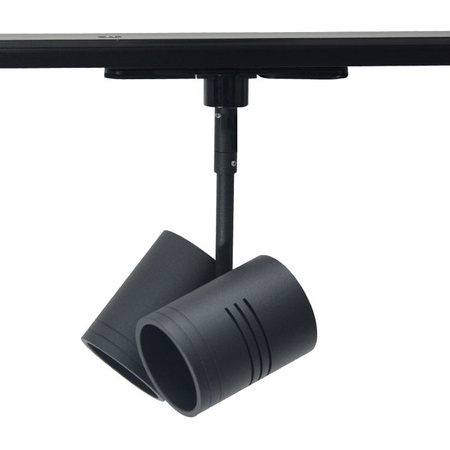 LAMPA SZYNOWA TENDA 2xGU10 CZARNY 3-FAZOWA SZYNOPRZEWÓD PROFILE ULTL55 Unilight