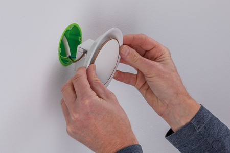 Oprawa przyschodowa NEORDIC LED okrągła 2W 30lm 2700K 230V biały mat / tworzywo sztuczne