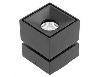 Oprawa LED GBIANCO 8W 4000K 680lm IP20 36° kwadrat czarny ULDL337 Unilight