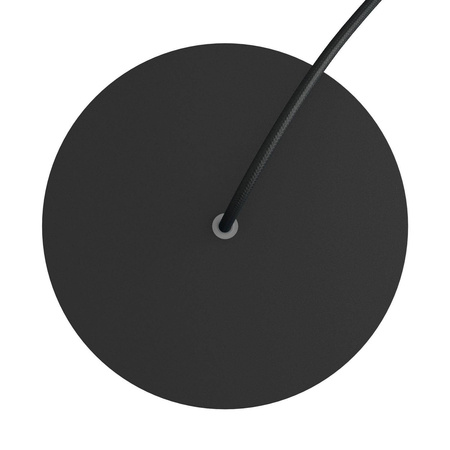 Duża podsufitka rozeta sufitowa okrągła Rose-One, średnica 200 mm, 1 otwór centralny i 4 otwory boczne Creative cables BKROR201F-KROR201F103