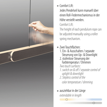 Lampa Wisząca Ciemnometalowy-brązowy ADRIANA ROUND 003902-032159 Newgarden