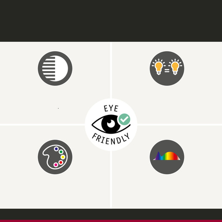 Źródło światła LED GU10 ECO LINE 2.5W 450lm 3000K 230V srebrny / szkło