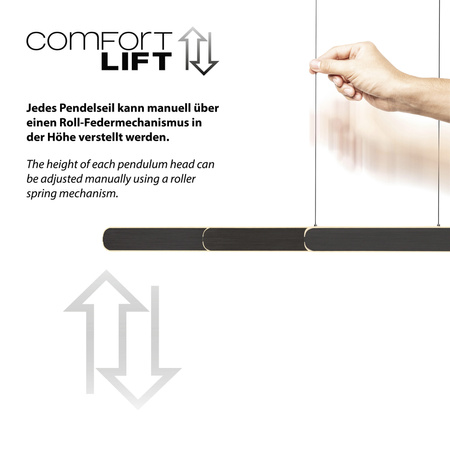 Lampa Wisząca Czarny ADRIANA ROUND 003902-032158 PAUL NEUHAUS