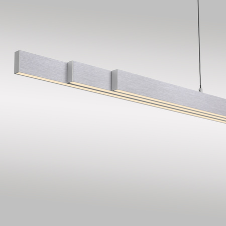 Lampa Wisząca Srebrny ADRIANA COMFORT LIFT 003902-032876 Newgarden