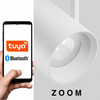 Oprawa magnetyczna LED 48V Reflektor FOCUS  ZOOM LED  BIALY-  TUYA CCT