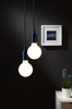 Lampa wisząca KETIL Neordic E27 max. 60W IP20 230V ciemnoniebieski  / tworzywo sztuczne