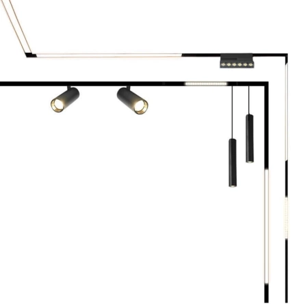 NIKO TRACK MAGNETIC 12W DALI 4000K Neutraina BIAŁY/CZARNY UNILIGHT