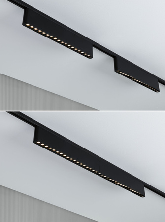 Oprawa na szynoprzewód URail ZELOS LED 3-STEP DIM 10W 1050lm IP20 3000K 230V czarny matowy / aluminium PAULMANN PL95715