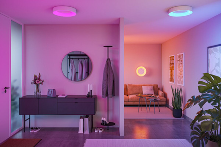 Casca IP44 ZB LED RGBW TunW 20W Ws Met/K PAULMANN PL75414