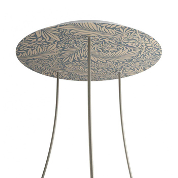 Duża okrągła podsufitka maskownica sufitowa XXL Rose-One, średnica 400 mm, 3 otwory i 4 otwory boczne - PROMOCJA Creative cables BKROR403TF-PROMO-KROR403TF302