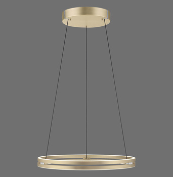 Lampa Wisząca Matowy mosiądz PUREE-LOOP 003902-031685 Newgarden