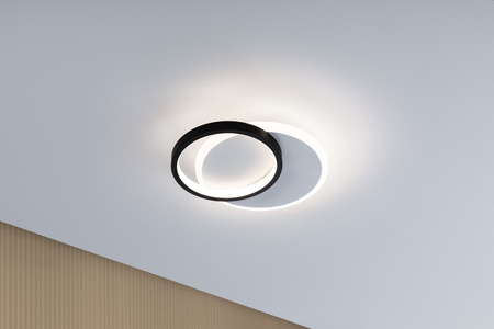 WD 2Form WL LED 12,5W 240x180mm Ws/Sz PAULMANN PL71166