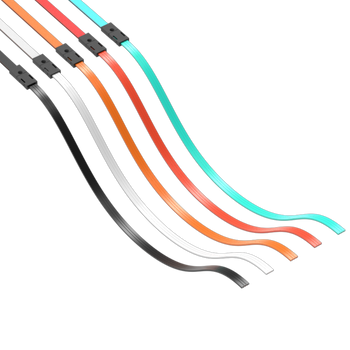 FLATLINE PRO – Elastyczna szyna silikonowa 48V MAGNETIC Czarny ULAC384