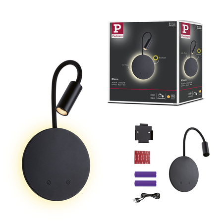 Mobile Wandl Miora dim Sz Kst/Met PAULMANN PL71288