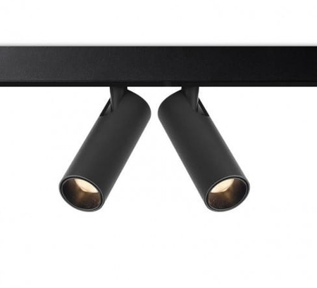 MINI SPOT DUE MULTILINE LED DALI 2X7W 4000K CZARNY