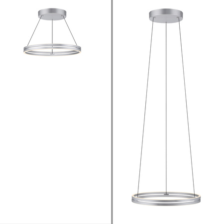 Lampa Wisząca Aluminium PUREE-LOOP 003902-031686 Newgarden