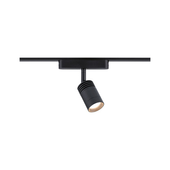Reflektor na szynoprzewód ZOOM LED 5W 640lm IP20 3000K 48V DC czarny matowy / aluminium PAULMANN PL95732