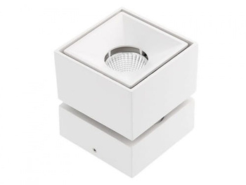 Oprawa LED GBIANCO 15W 4000K 1500LM IP20 36° kwadrat biały ULDL340 Unilight