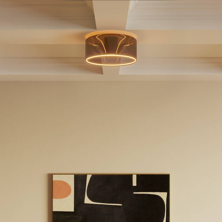 Kinkiet ze szklistą żarówką Ghost Creative cables BIP44-E27-1-L3-IP44-E27-1-N-L3