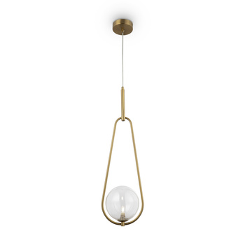 Lampa wisząca BRASS Bumble Maytoni MOD054PL-01BS1
