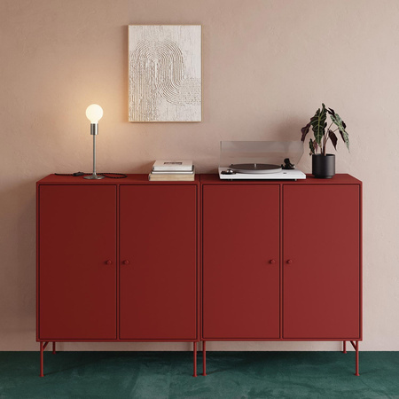 Duża okrągła podsufitka rozeta sufitowa Rose-One, średnica 200 mm, 2 otwory i 4 otwory boczne Creative cables BKROR203TF-KROVNR203TF103