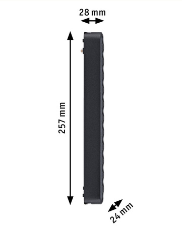 Veya Lightbar Lensia TunW 1x10W sz PAULMANN PL95740