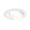 Oprawa do wbudowania ANMUS LED DIM 5W 700lm 105mm 2700K-6500K IP20 230V biały / aluminium