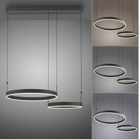 Lampa wiszaca ESKO Czarna  2360-18