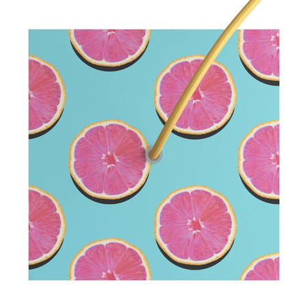 Duża okrągła podsufitka rozeta sufitowa Rose-One, średnica 200 mm, 1 otwór centralny i 4 otwory boczne  - PROMOCJA Creative cables BKROQ201F-PROMO-KROQ201F204