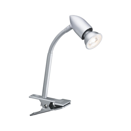 Lampa z klipsem GESA GU10 max.35W 230V chrom matowy PAULMANN PL95425