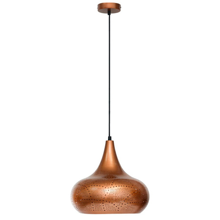 Lampa wisząca vintage gold/ brązowa E27 ULFN237 Unilight