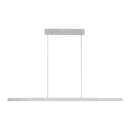 Lampa Wisząca Srebrny ADRIANA COMFORT LIFT 003902-032876 Newgarden