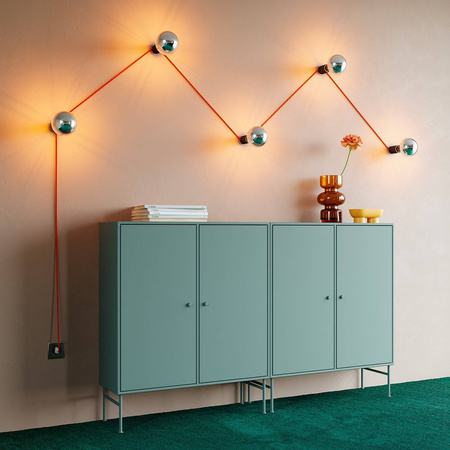 Zestaw Spostaluce z oprawką E27 Creative cables B-KPL27L2FLPMDR-21-KPL27L2FLPN