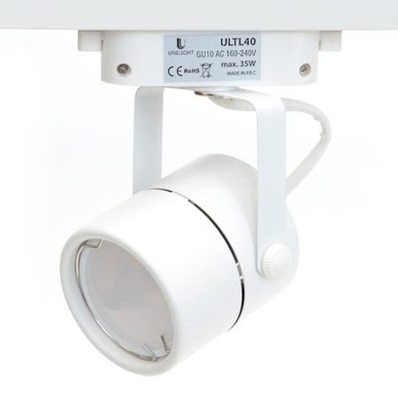 Lampa szynowa (obudowa bez żarówki) -GU10 1-fazowa ULTL40 Unilight