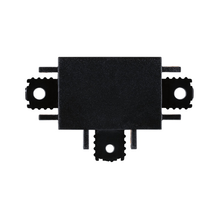 Łącznik szynowy T VEYA system 48V DC czarny matowy / tworzywo sztuczne PAULMANN PL95726