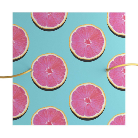 Kwadratowa podsufitka maskownica sufitowa XXL Rose-One, 400 mm, 2 otwory i 4 otwory boczne- PROMOCJA Creative cables BKROQ402F-PROMO-KROQ402F204