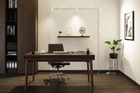 Przewód zasilający do szynoprzeowdu Urail 2m z wyłącznikiem max.1000W czarny matowy