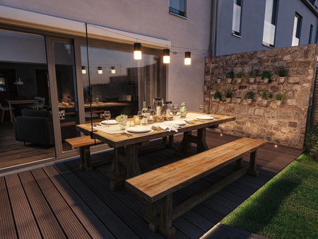 Łańcuch świetlny Plug & Shine TUBS 3x2W 3000K E14 IP44 24V antracyt / aluminium PAULMANN PL94761