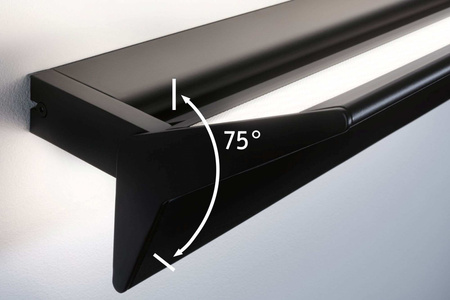 Oprawa ścienna STINE LED SH Zigbee 13W+4W 2700-6500K 1400lm DIM 230V czarny matowy