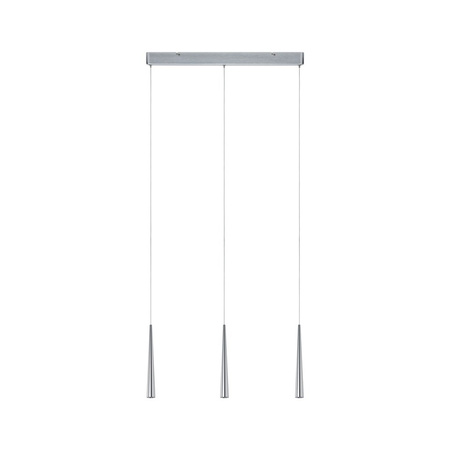 Lampa wisząca GUTTA LED DIM 3x7W 3x520lm 2700K 230V aluminium szczotkowane