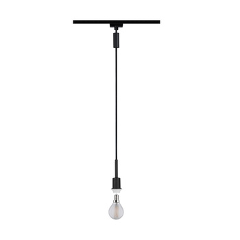Lampa wisząca na szynoprzewód URail Deco System E14 max.1x20W 135cm 230V czarny matowy / metal PAULMANN PL96912