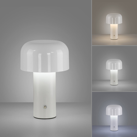 Lampa Stołowa Biały AGNES 003902-030537 Newgarden