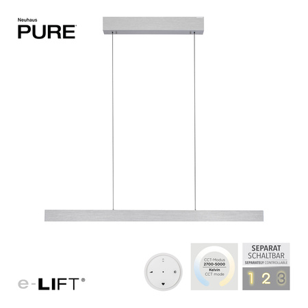 Lampa Wisząca Aluminium PURE E-MOTION 003902-031692 Newgarden