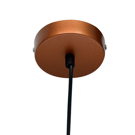 Lampa wisząca vintage gold/ brązowa E27 ULFN237 Unilight