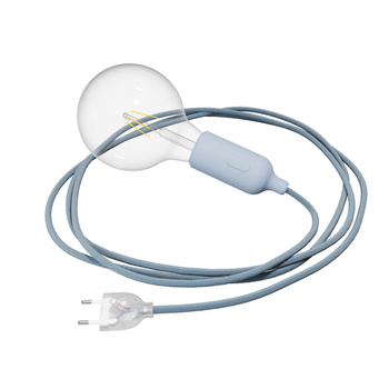 Silikonowa lampa Snake z włącznikiem i wtyczką Creative cables B-PSSSW-17-PSSSBEUTSW5RC53-L